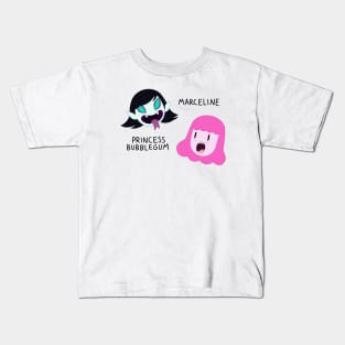 Marceline and Bubblegum intro Kids T-Shirt